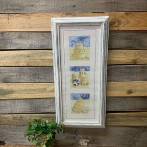 Nautical Sand Castle Wall Picture